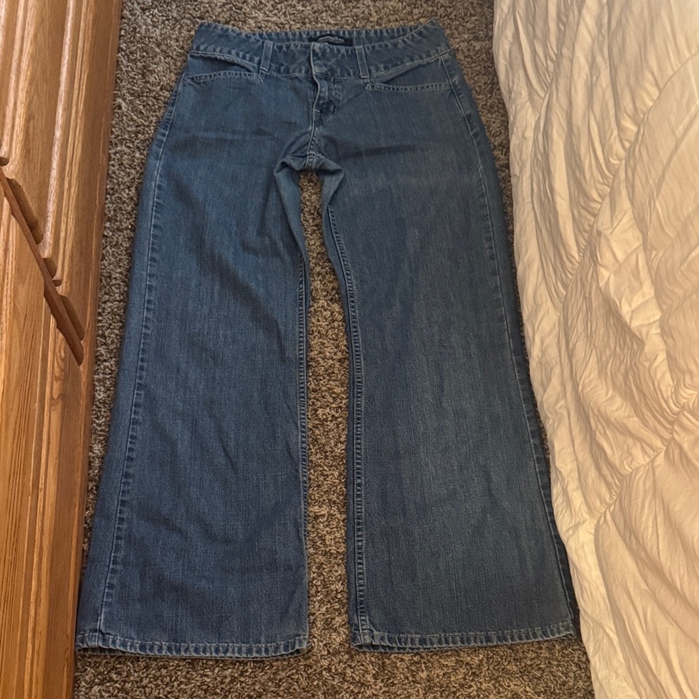 LONDONJEAN Dark Blue Flare Jeans